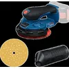Image de Ponceuse excentrique sans fil BOSCH PROFESSIONAL - GEX 18V-150-3 - 18V - 150 mm - 1 feuille abrasive C470 + bague + collecteur