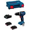 Image de Perceuse à Percussion BOSCH GSB 18V-65 (2 x 20 Ah + GAL 18V-20 + L-Case)