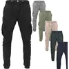 Image de Pantalon skinny de jogging cargo - Urban Classics - Olive - 100% coton - Pour homme - Confortable