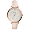 Image de Montre femme - FOSSIL - Jacqueline - Cuir rose - 36 mm - Étanche 3 ATM