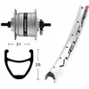 Image de Roue avant avec rayons Exal Moy.Dyn. Dh3N31 Nt 36T. Airline 1