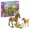 Image de Figurine Schleich - Les soins pour bébé animaux dHorse Club Sarah - Jouet pour enfant