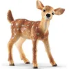 Image de Figurine Faon de Virginie - SCHLEICH Wild Life 14820 - Beige - Pour Enfant de 3 Ans et Plus