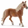 Image de Figurine Schleich - Cheval Haflinger - Étalon - Jouet éducatif pour enfant de 3 ans et plus