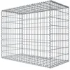 Image de Niederberg Metall Gabion en pierre 80x100x50 MW 5x10 Cage métallique Déco Jardin