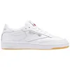 Image de Baskets - REEBOK - Club C 85 - Femme - Blanc - Cuir - Lacets