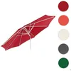 Image de Toile de rechange pour parasol N18 Ø 2 7m tissu/textile 5kg rouge