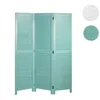 Image de Paravent HWC-C30 vintage 170x120cm vert