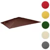 Image de Revêtement pour parasol de luxe HWC-A96 35x35m Ø495m polyester 4kg brun