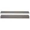 Image de Lot de 4 lattes pour brise-vue en WPC Sarthe planches brise-vent approx. 1sqm - 180cm gris