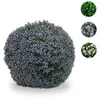 Image de Arbuste artificiel HWC-L77 - boule de buis plante décorative Buxus plante artificielle - Outdoor Ø 55cm - lilas
