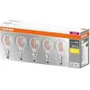 Image de Led filament sphérique 4W E14 blanc chaud boite de 5