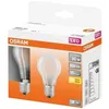 Image de OSRAM - Boite de 2 LED std verre dépoli 7W E27 806lm 2700K chaud