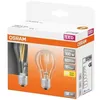 Image de OSRAM - Boite de 2 LED std verre clair 10W E27 1521lm 2700K chaud
