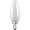 Image de OSRAM Ampoule LED Flamme verre dépoli 25W=25 E14 chaud