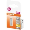 Image de OSRAM - Boite de 2 LED capsule clair 1.8W G4 200lm 2700K chaud