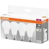 Image de OSRAM LED standard dépolie avec radiateur 8.5W=60W E27 chaud - Lot de 4