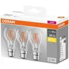 Image de OSRAM Boite de 3 Ampoules LED standard filament 7W B22 - Blanc chaud