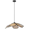Image de OSRAM Suspension DECOR Rattan Daisy 580mm E27 Marron rotin métal naturel pour salon et salle à manger