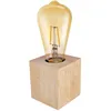 Image de OSRAM Lampe de table 1906 Edison E27 2 5 W 2400 K bois marron 220 lm style vintage remplaçable