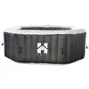 Image de Spa exterieur HOME DELUXE DROP   Incl. coussins porte-gobelets et toit   185 cm   Couleur: Noir