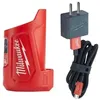 Image de Chargeur et adaptateur compact M12  pour batterie Li-Ion - Milwaukee - M12 TC