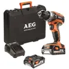 Image de AEG - Perceuse-visseuse à percussion compacte 18V 50 Nm 2 batt. Pro lithium 20 Ah chargeur mandrin métal 13 mm - BSB18C2 LI-202C