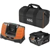 Image de AEG - 1 batterie Pro lithium 18V 40 Ah HIGH DEMAND chargeur en sac - SETL1840SHD