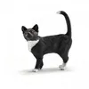Image de Figurine de Jeu - Schleich - Chat Debout - Noir et Blanc - 3 ans et plus