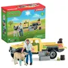 Image de Figurine Visite du vétérinaire à la ferme - Schleich 42503 Farm World - Dès 3 ans