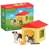 Image de Figurine Niche pour Chien pour enfants dès 3 ans coffret 188 x 82 x 147 cm - Schleich 42573 FARM WORLD