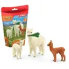 Image de Figurine Famille dAlpaga pour enfants dès 3 ans - Schleich 42544 Wild Life