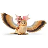 Image de Figurine Elfe sur chouette scintillante détails très réalistes SCHLEICH 70789 Bayala® Dès 5 ans