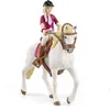 Image de Figurine Cavalière Sofia et Blossom coffret schleich avec 10 éléments inclus dont 1 cheval schleich andalou et sa cavalière