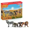 Image de Figurines les animaux dAfrique jouets pour enfants dès 3 ans - schleich 42387 Wild life