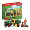 Image de Garde forestier avec véhicule Coffret Schleich 42659 Farm World pour enfant dès 5 ans