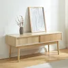 Image de Meuble TV Landskrona 115 x 40 x 48 cm effet chêne