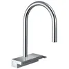 Image de Robinet de cuisine avec douchette HANSGROHE Aquno Select M81 170 sBox 3 jets chromé