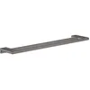 Image de Porte-serviettes mural - HANSGROHE - ADDSTORIS - double 65 cm - chrome brossé noir - fixation murale