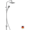 Image de Colonne de douche ou bain douche sans mitigeur HANSGROHE Vernis Shape 230 chromé
