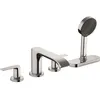 Image de Set de finition mélangeur 4 trous - HANSGROHE - Chromé - Montage sur bord de baignoire - sBox incluse