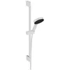 Image de Set de douche 105 3jet Relaxation avec barre C 65 cm blanc mat Hansgrohe Pulsify Select