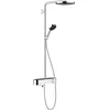 Image de HANSGROHE Colonne de douche 260 Pulsify S avec mitigeur thermostatique de baignoire ShowerTablet Select 400 chromé 24230000