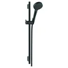 Image de Pommeau de douche HANSGROHE Vernis Blend 2 jets barre + flexible noir mat