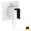 Image de Support pommeau de douche avec raccordement HANSGROHE Fixfit E blanc
