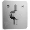 Image de Mitigeur encastrable - HANSGROHE - DuoTurn Q - 2 sorties - Contrôle par pression - Chrome