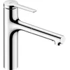 Image de Mitigeur dévier - HANSGROHE - Zesis M33 - Douchette Extractible - 2 Types de Jet - Pivotant 150°