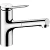 Image de Hansgrohe Zesis M33 Mitigeur dévier avec douchette extractible sBox chrome 74821000
