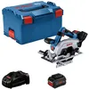 Image de Bosch Professional GKS 18V-57-2 L Scie circulaire portative sans fil Profondeur de coupe max. (90°) 57 mm + 2 batteries