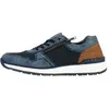 Image de Basket Cuir Rieker Morelia - Bleu
